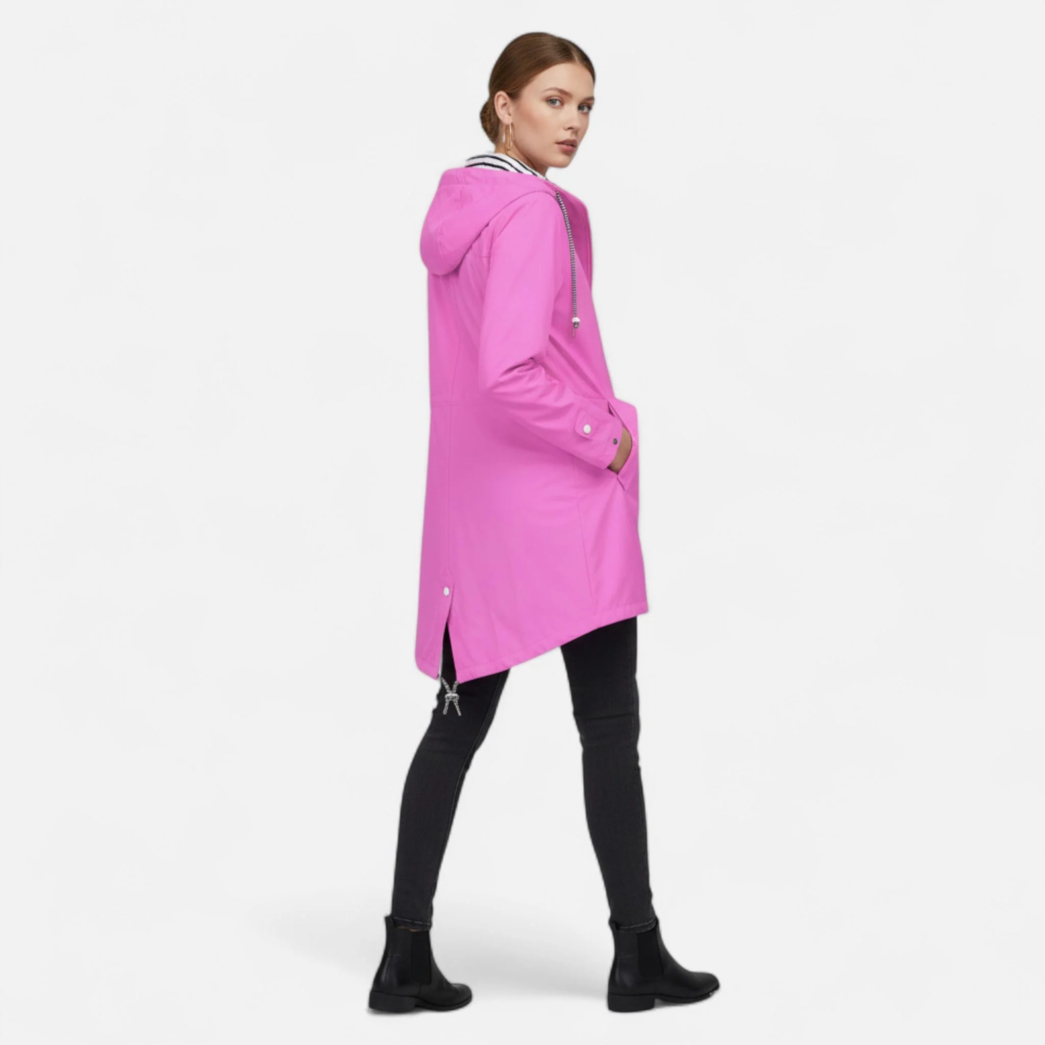 Women's Timeless Jacket - Elegant and Waterproof - Image 3